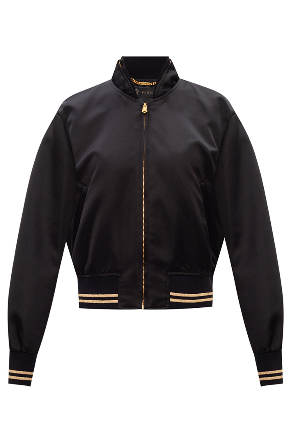 Black Bomber jacket with Medusa head Versace - Vitkac Canada